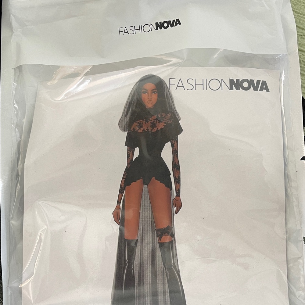 Fashion Nova Bride To Be Costume